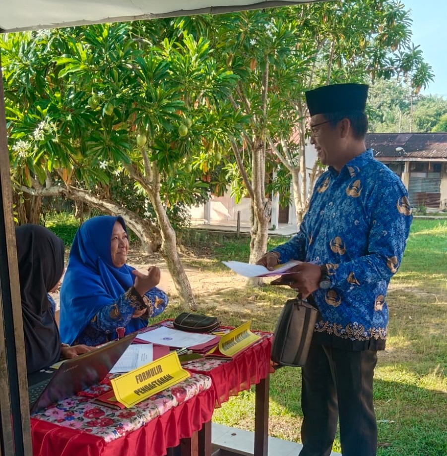 Hari Kedua Pelaksanaan SPMB SDN 013 Bukit Lembah Subur Berjalan Lancar