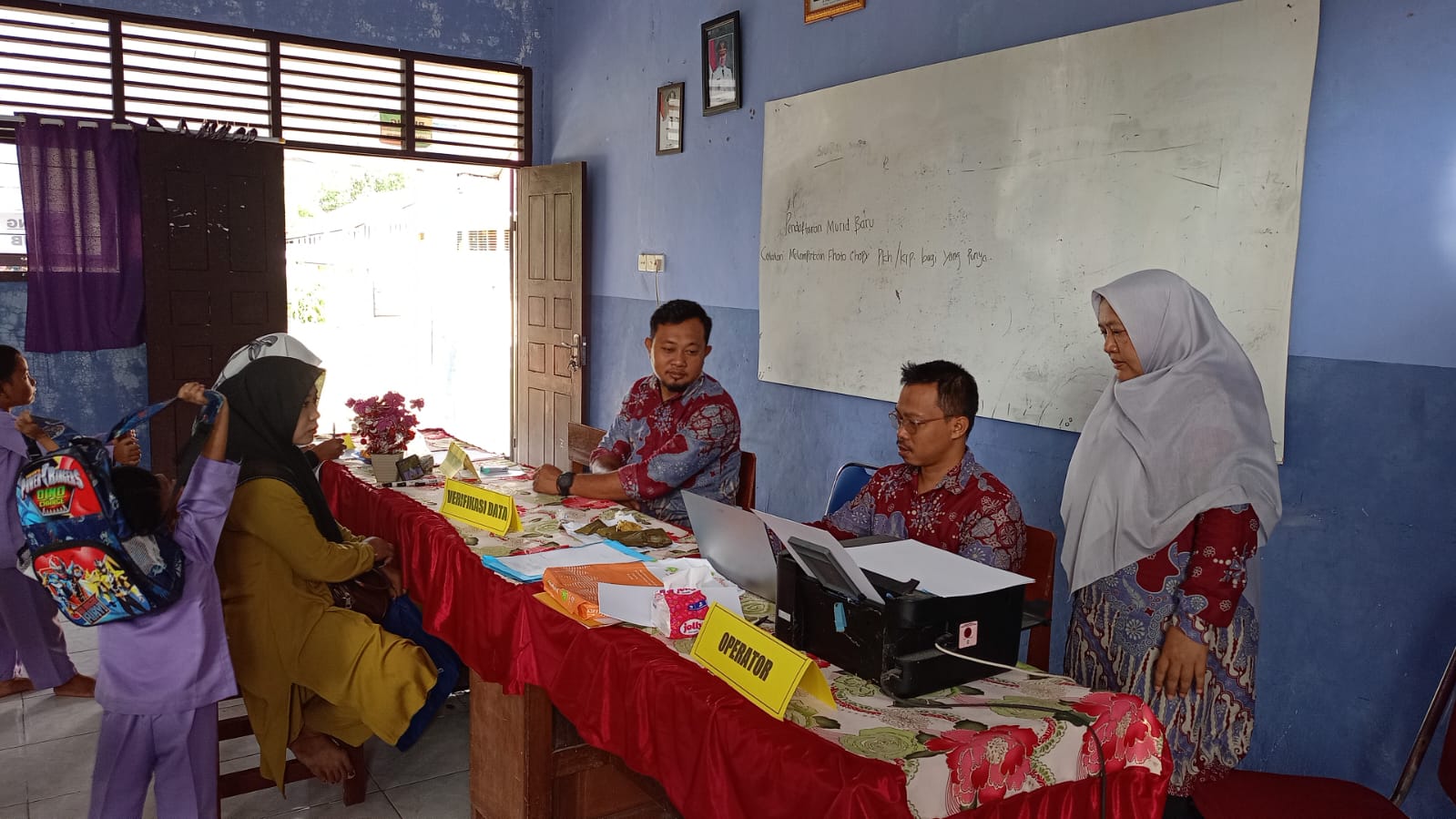 Hari Terakhir SPMB SDN 013 Bukit Lembah Subur Berjalan Lancar