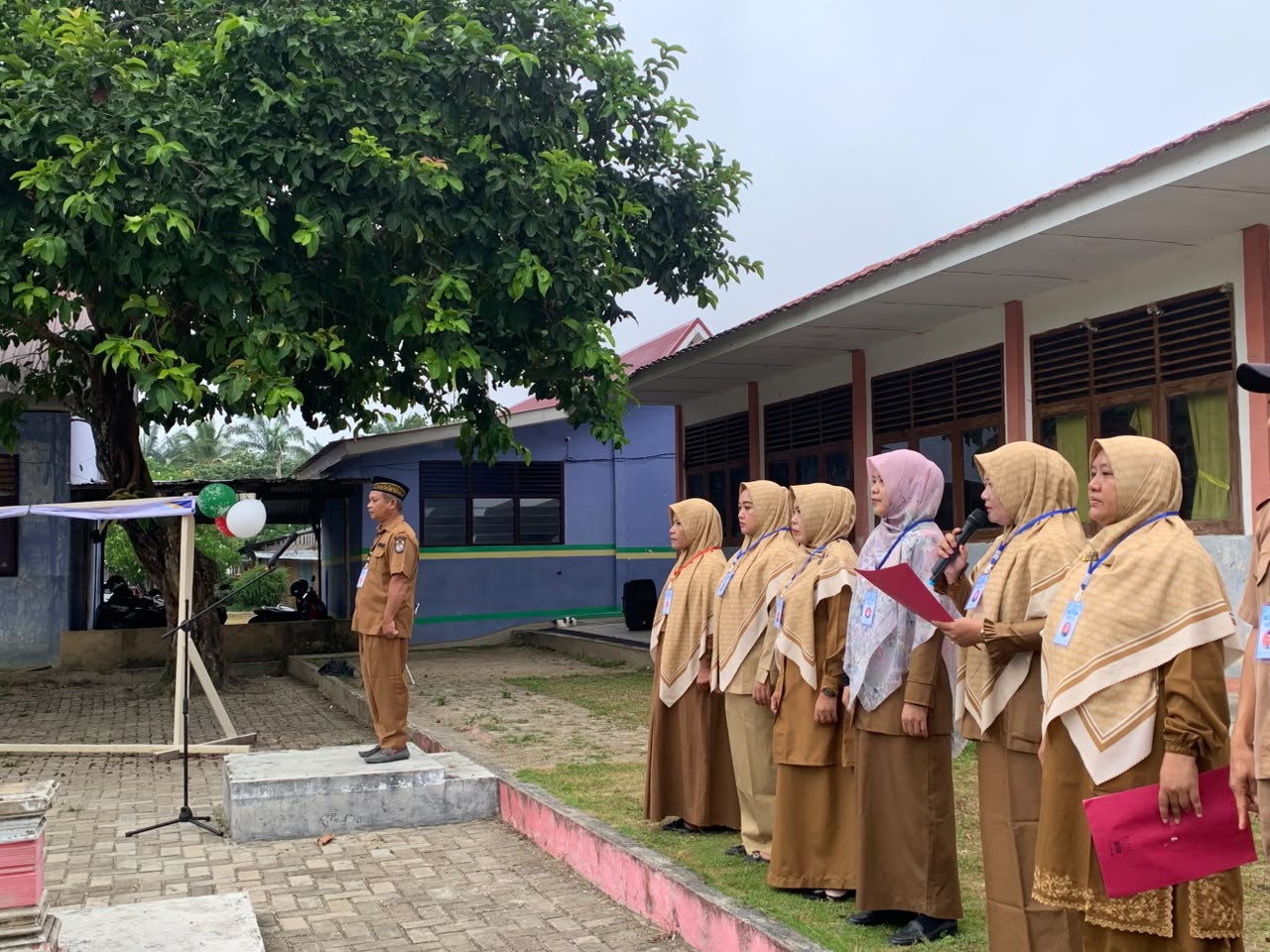 Apel Pembukaan MPLS SDN 013 Bukit Lembah Subur Tahun Pelajaran 2026/2027
